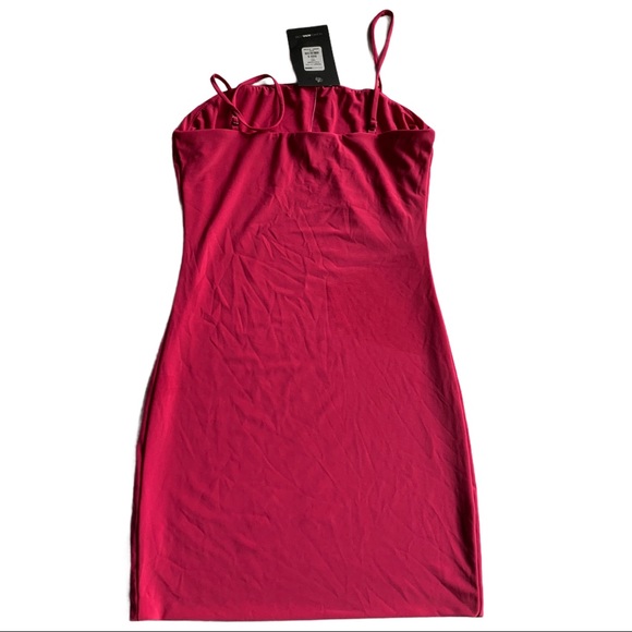 Fashion Nova Pink Mini Dress- NWT- Sz Small - Picture 2 of 4
